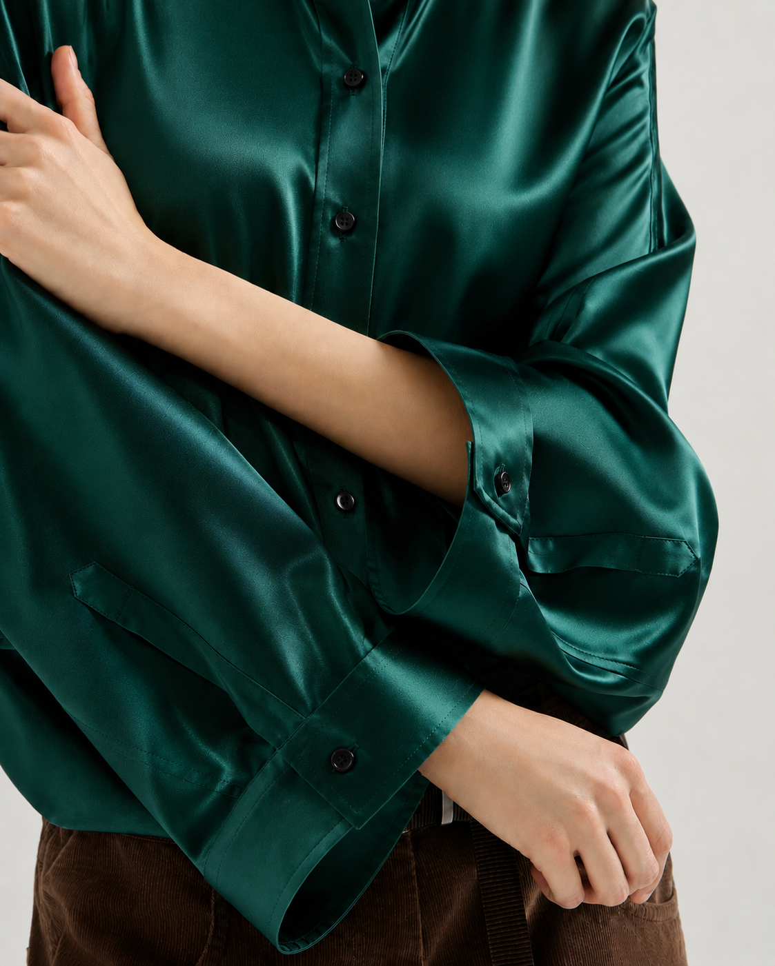 The Silk Satin Shirt