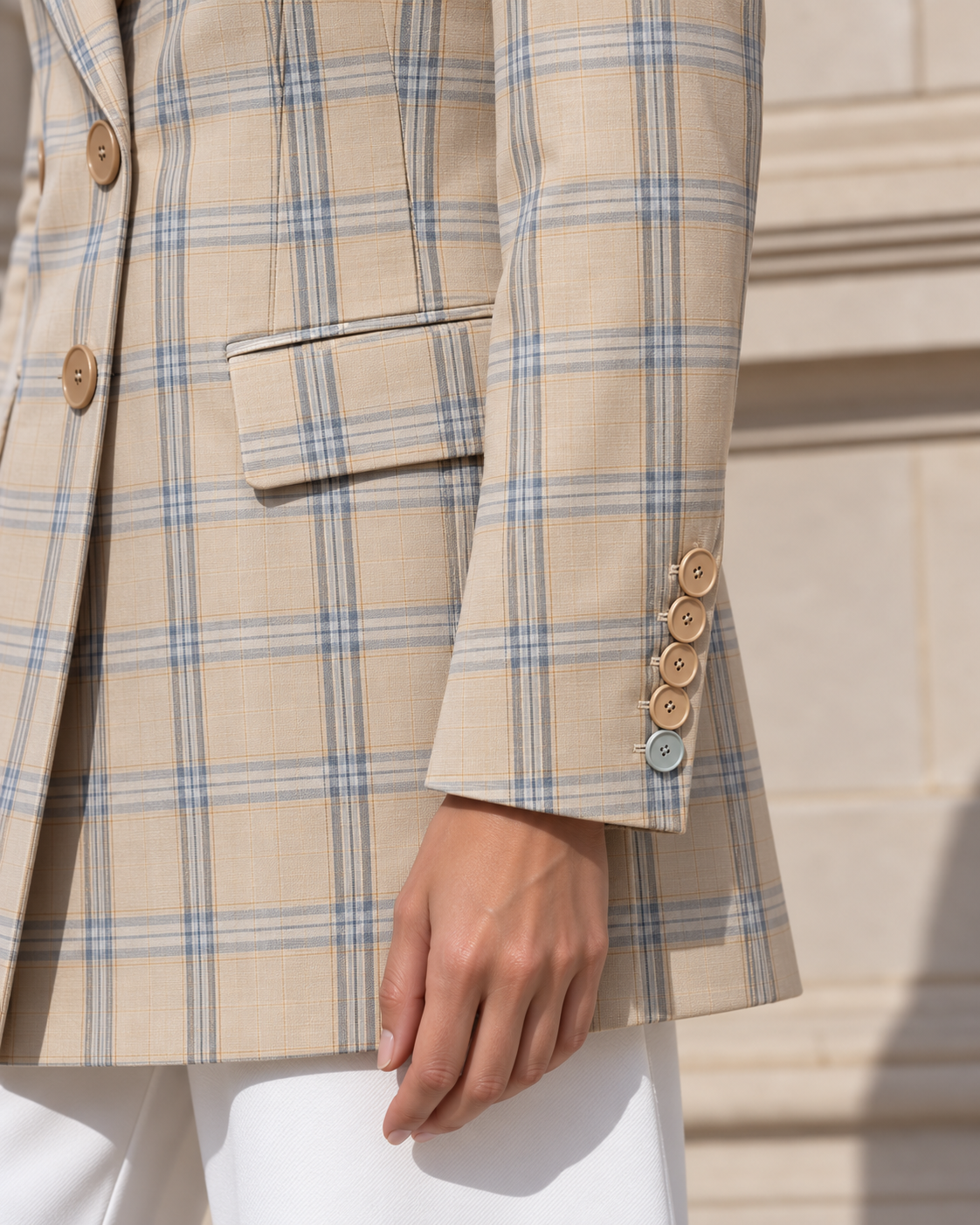 The Signature Plaid Blazer