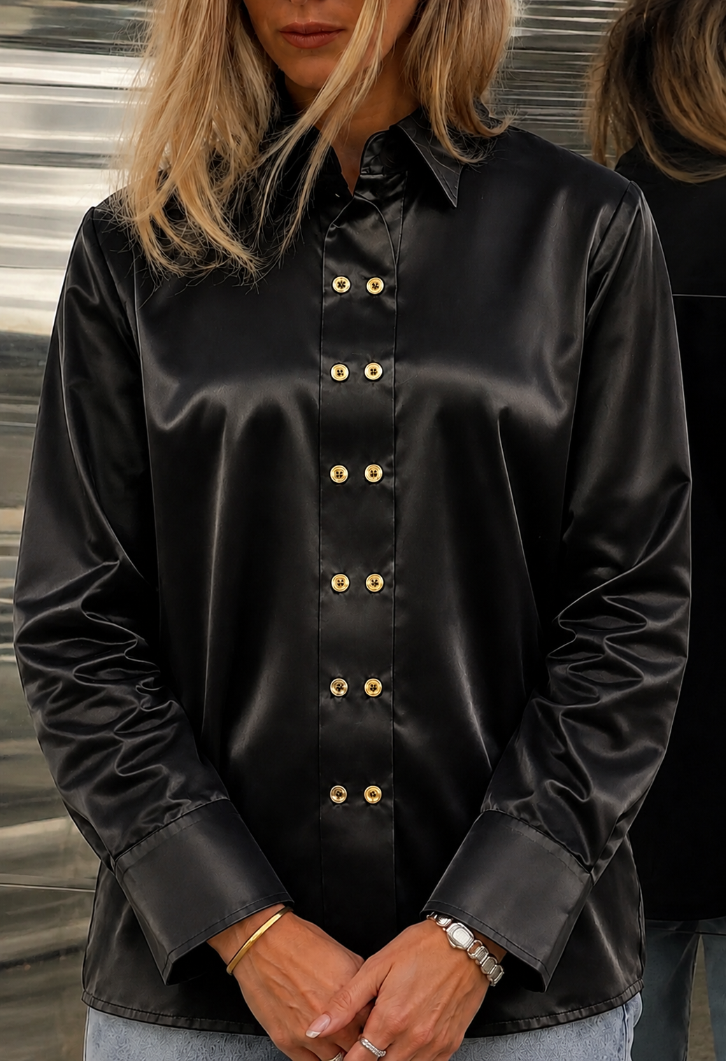 The Gold Button Shirt