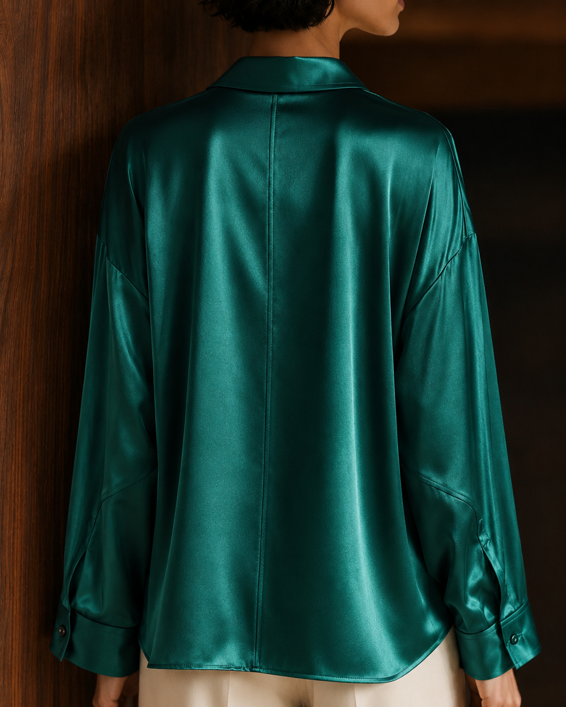 The Silk Satin Shirt