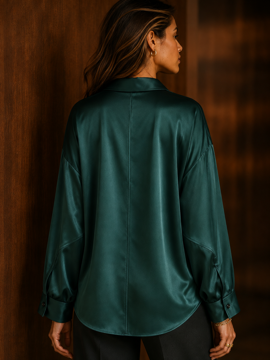 The Silk Satin Shirt