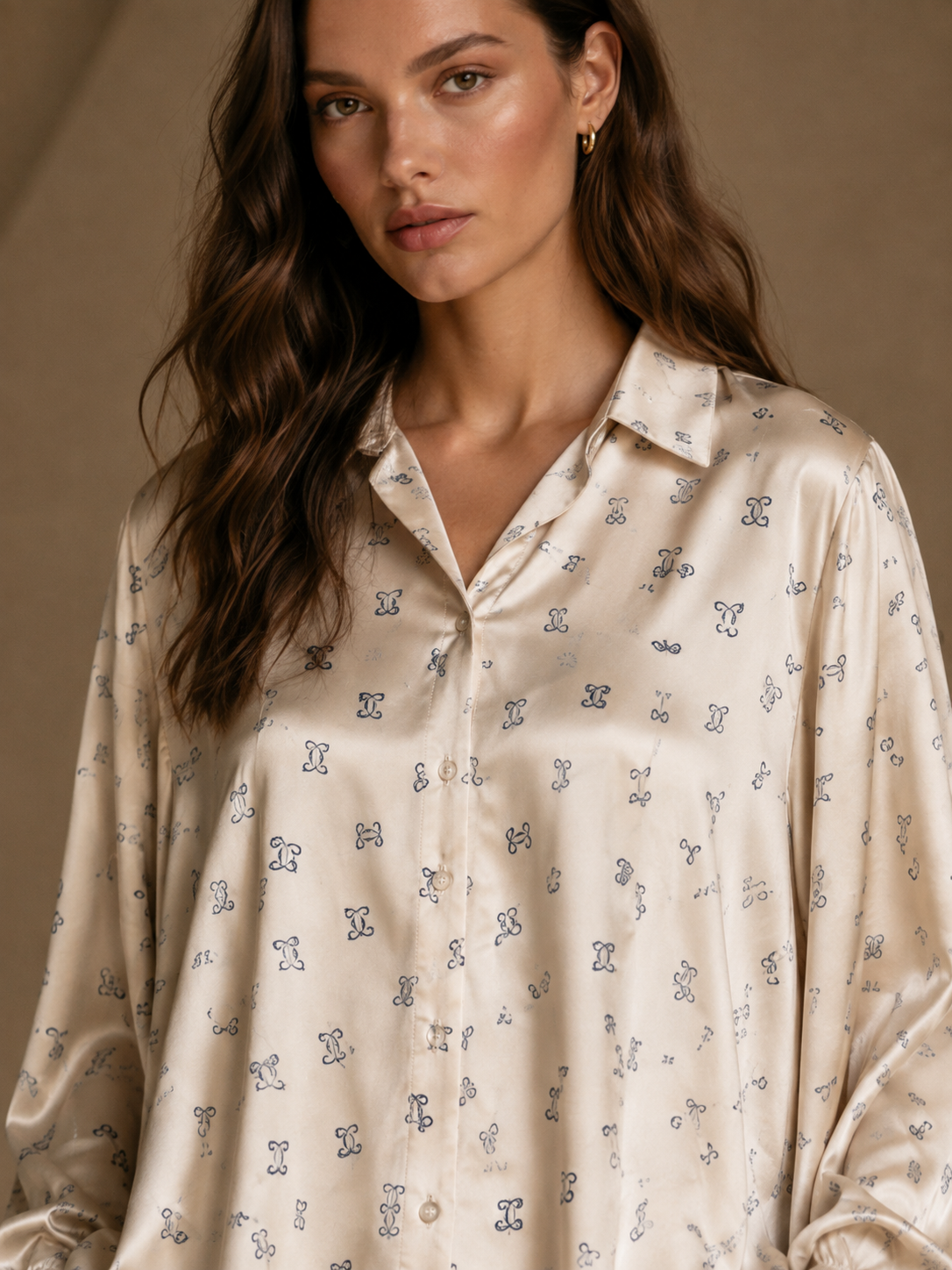 The Butterfly Vintage Satin Set