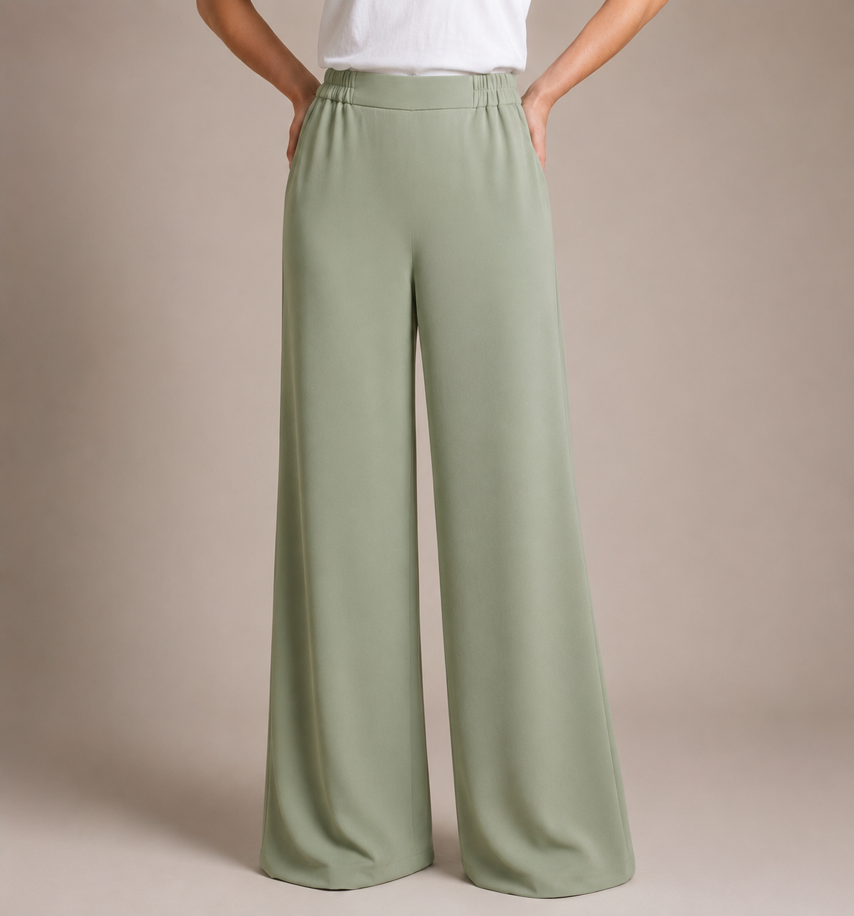 The Flow Pants-Sage