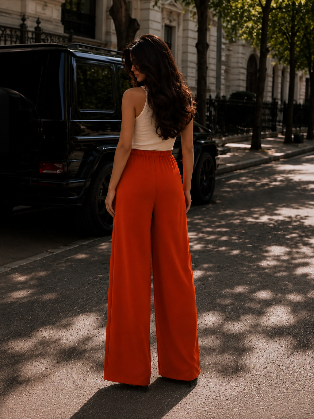 The Flow Pants-Rouge Brique