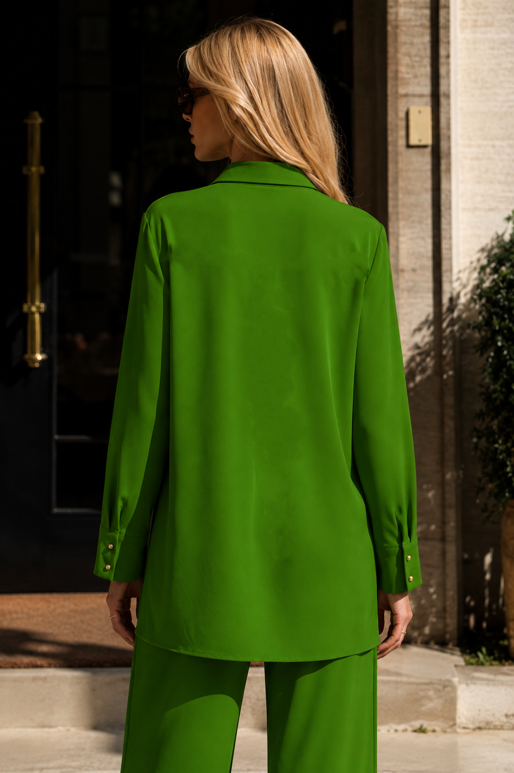 The Flow Shirt-Olive Green