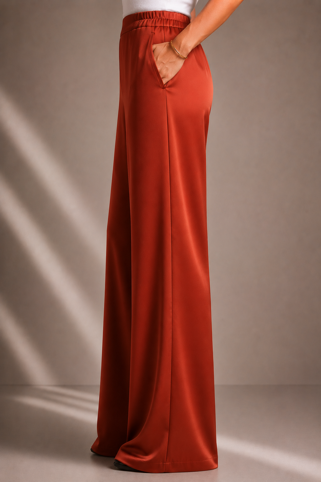 The Flow Pants-Rouge Brique