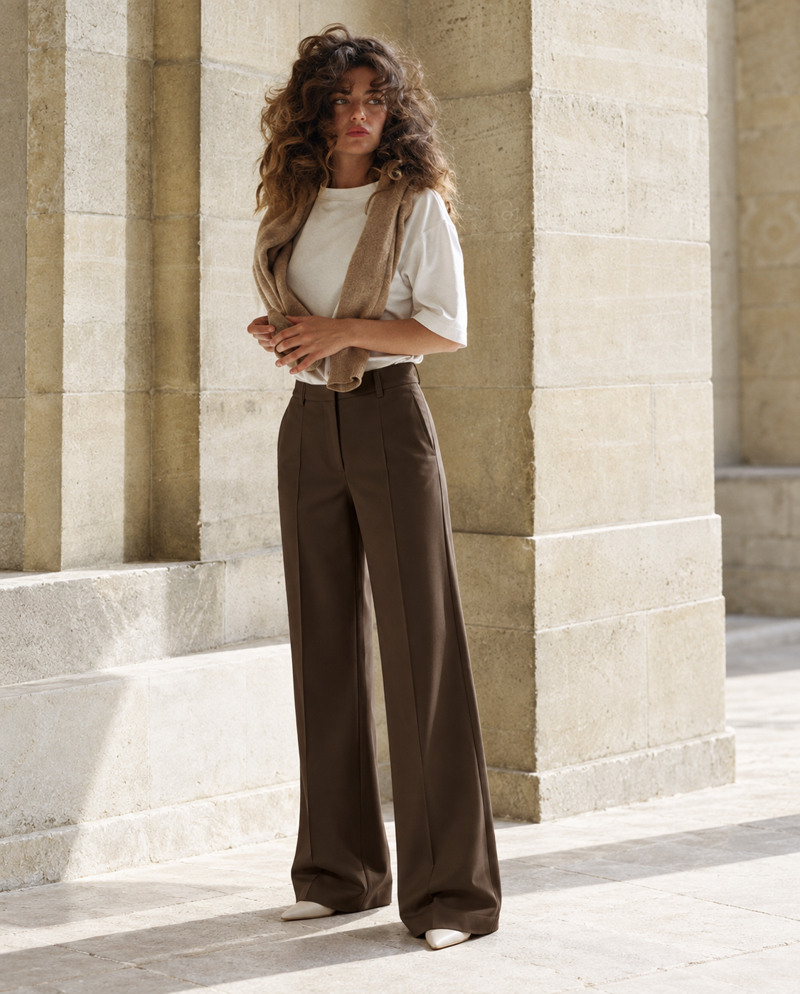The Fluid Crepe Pants