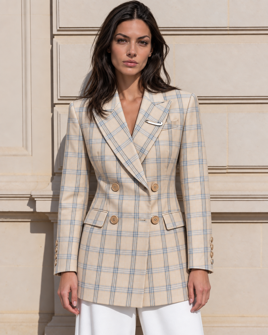 The Signature Plaid Blazer