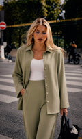 The Fluid Shirt – Sage