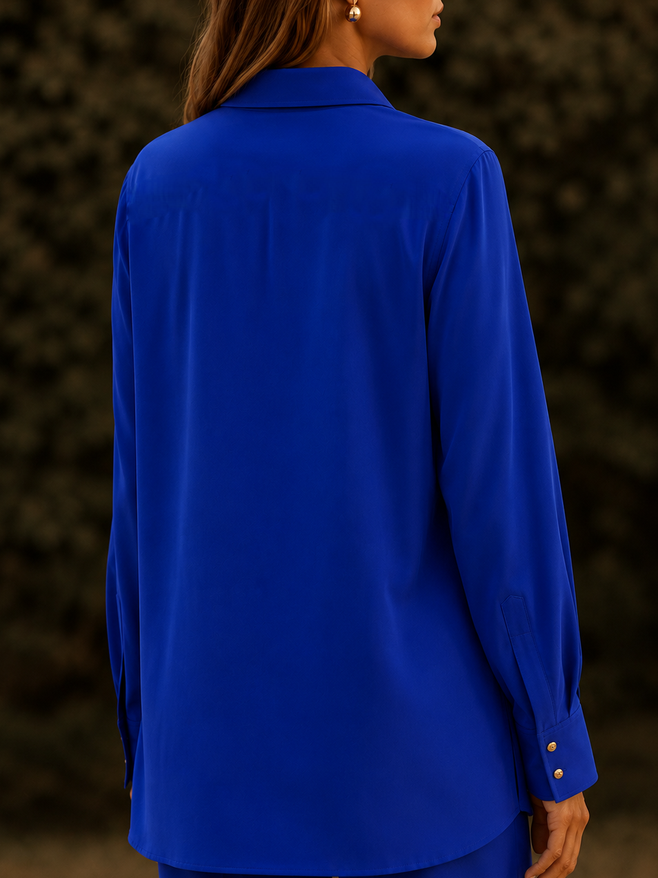 La chemise Flow - Bleu