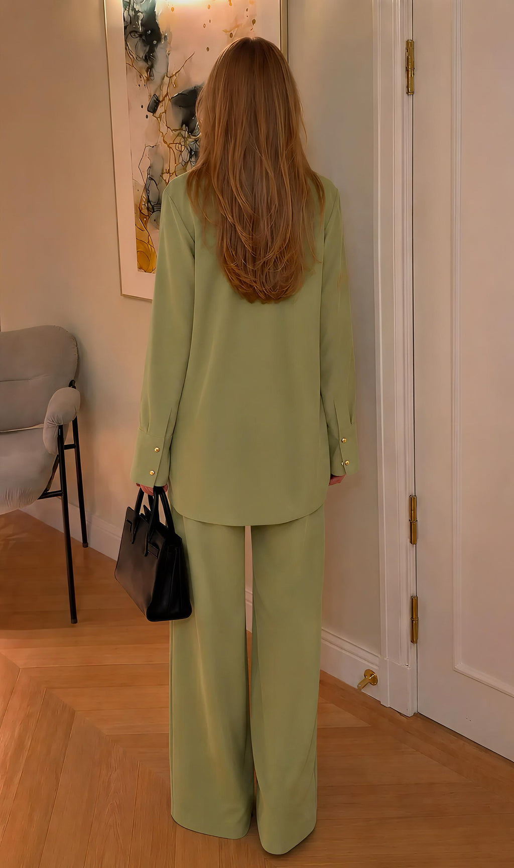 The Fluid Shirt – Sage