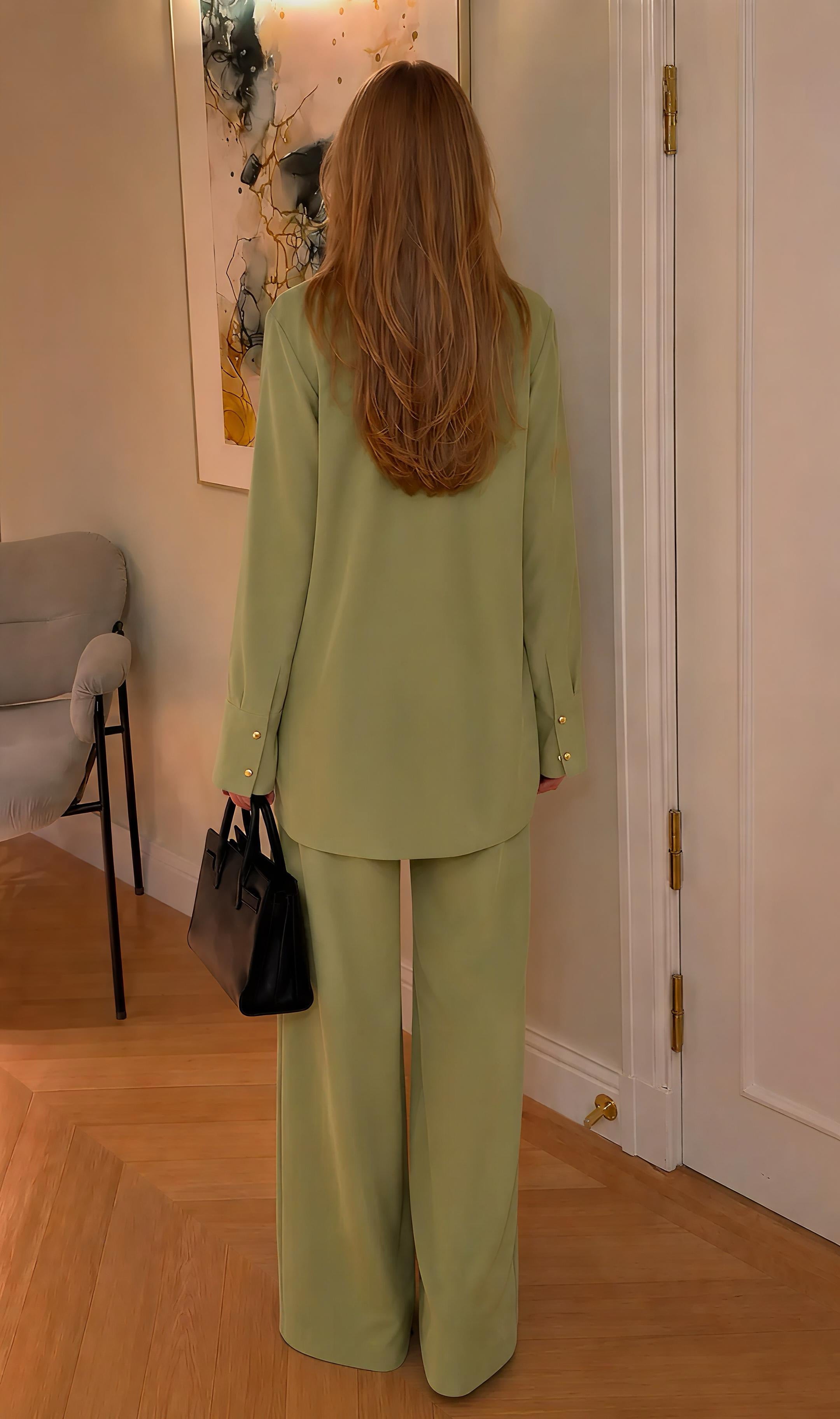 The Fluid Shirt – Sage