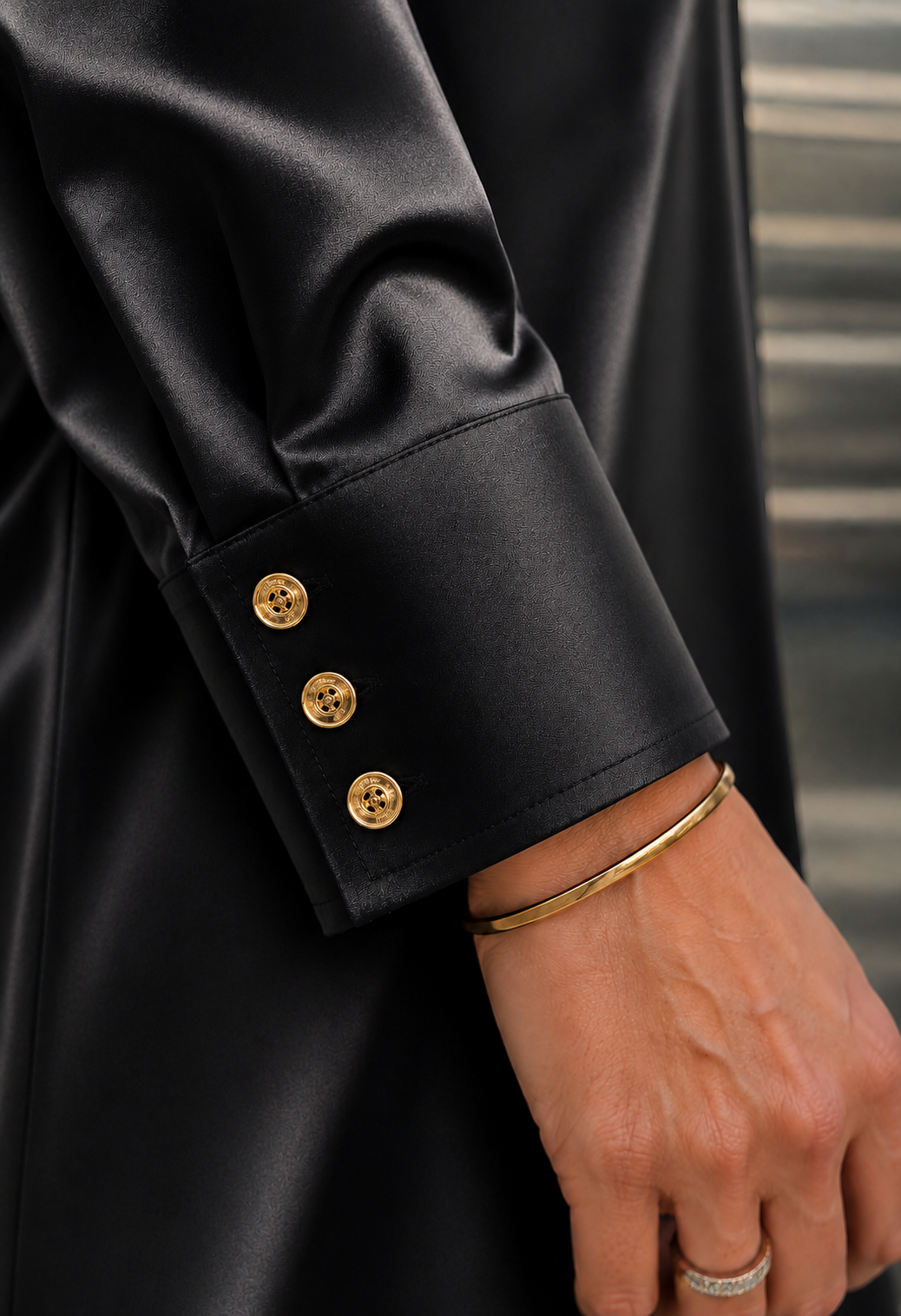 The Gold Button Shirt
