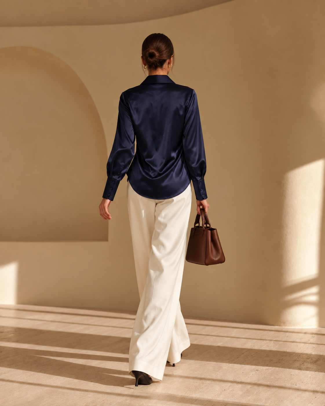 The Midnight Satin Shirt