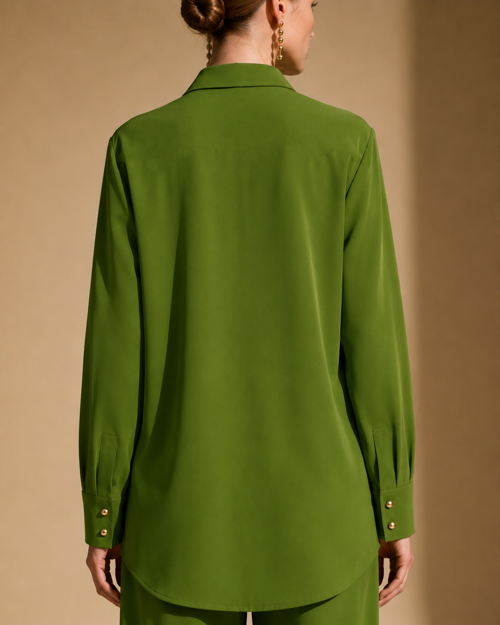 The Flow Shirt - Olive Green