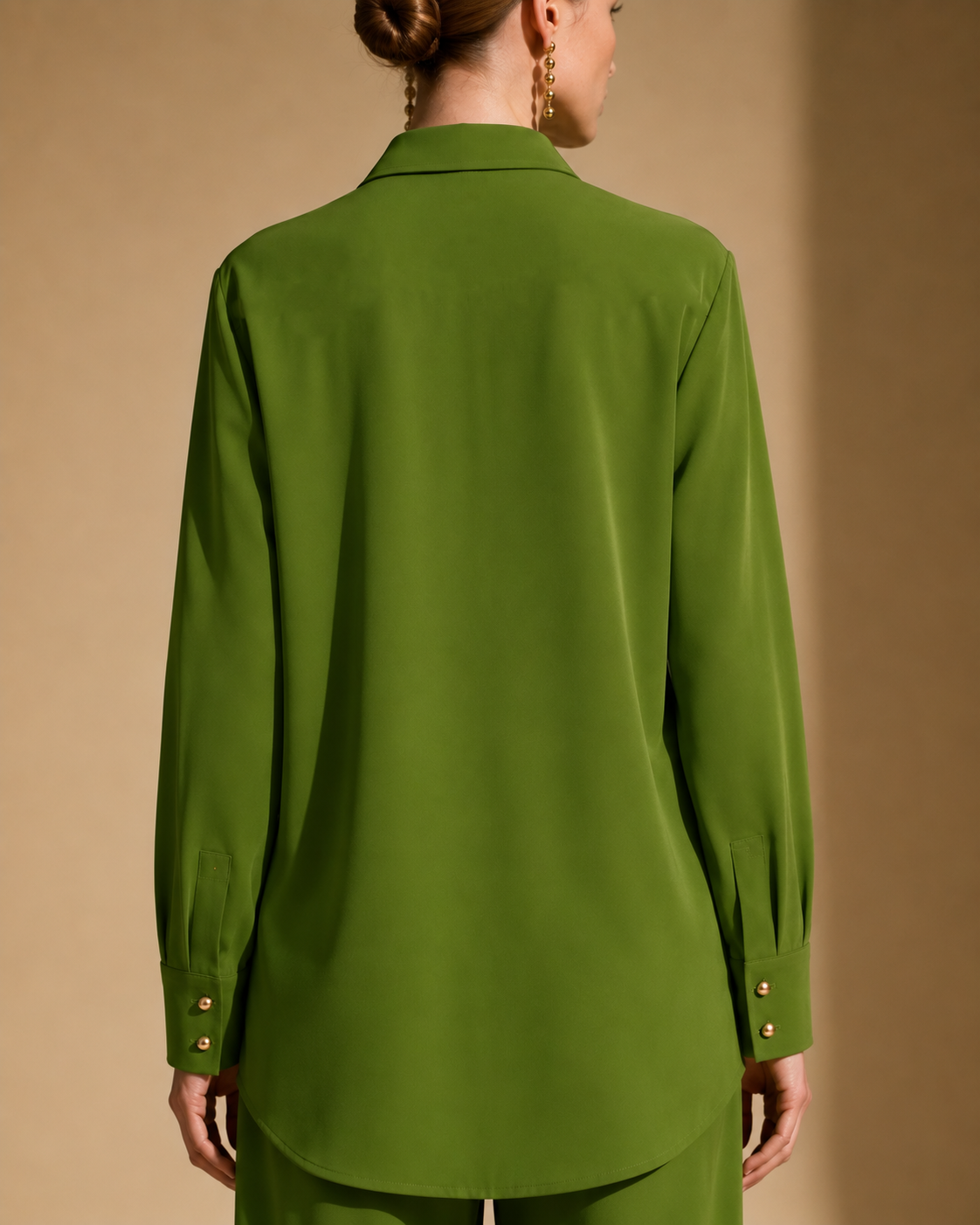 The Flow Shirt - Olive Green